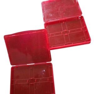 Nintendo Switch Game Case Red Set Of 2